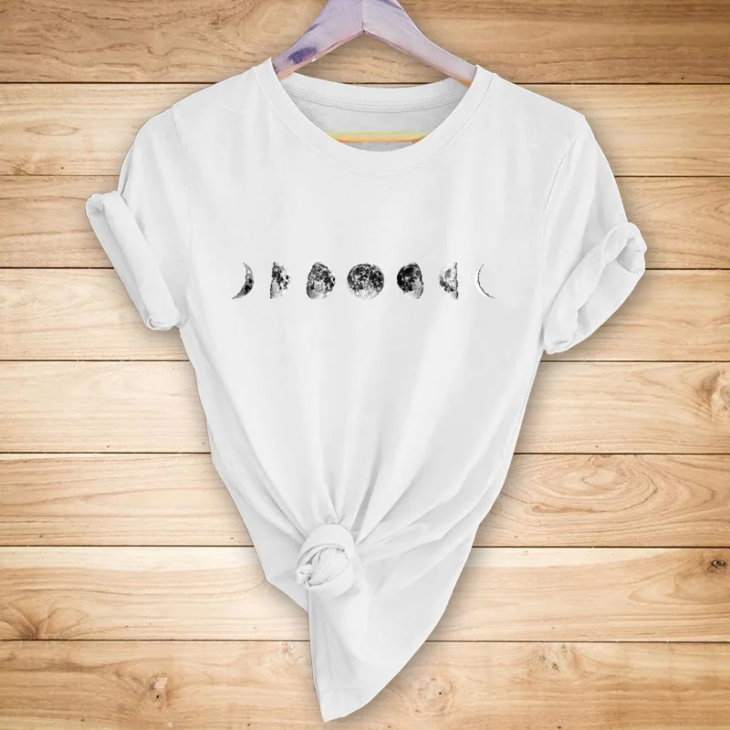 3 piece set women's clothing "Unique Adjustable Planet women clothing brands Print Casual Tee – Budget-Friendly Women's Short Sleeve T-Shirt" women's clothing at target