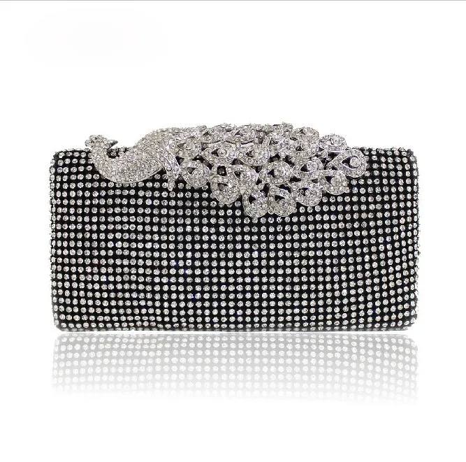 50l bin bags Exclusive Limited Edition Branded Rhinestone Square Clutch – Black & Silver it trolley bags Polyester Evening Bag Eye-Catching Design used louis vuitton bags