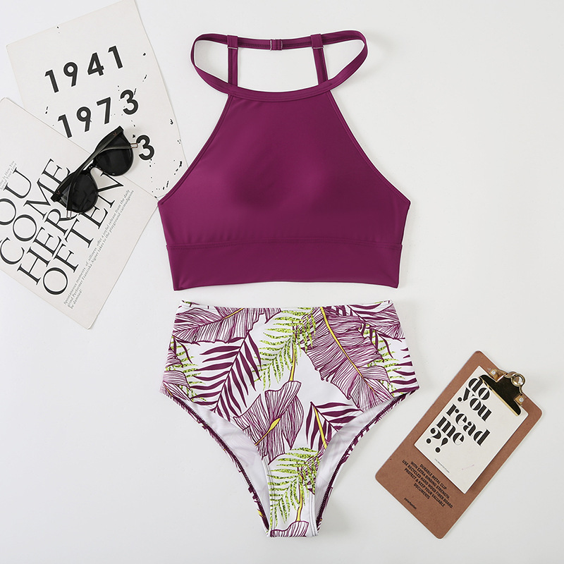 5th avenue women's clothing Vintage Charm Adjustable Skin-Friendly Upcycled Floral 2-Piece women's clothing exchange Tankini Swimwear Set for Women 60s style women's clothing