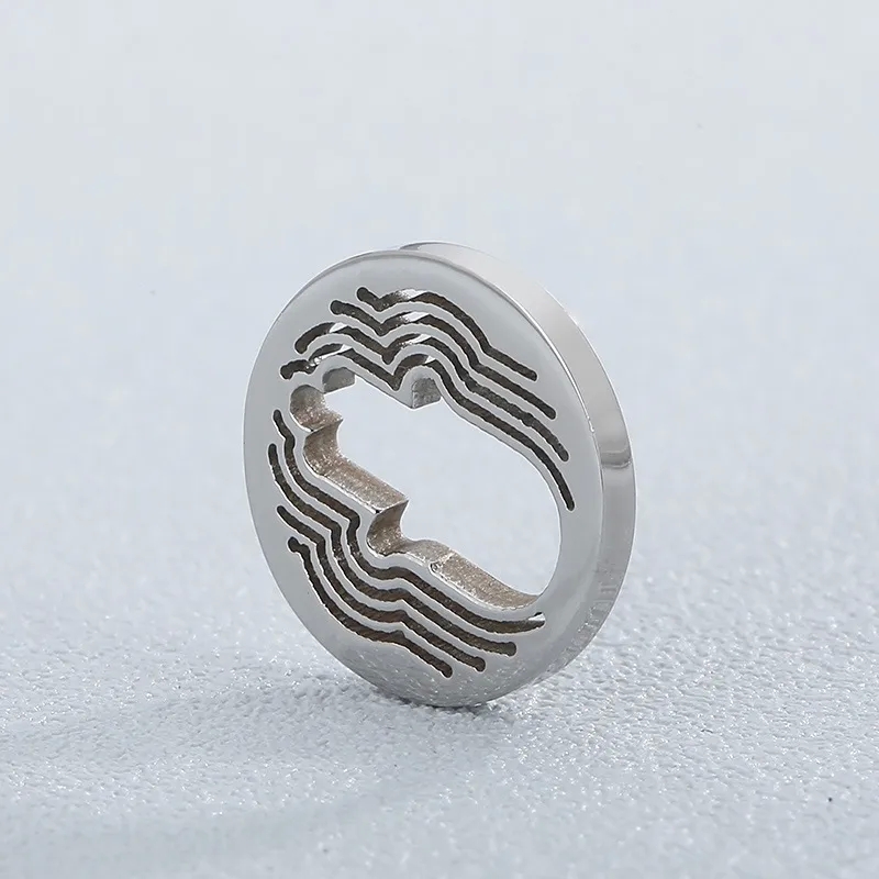 6mm silver beads for jewelry making "Luxury jewelry making jobs Retro Stainless Steel Palm – Skin-Friendly Elegance in One Piece" jewelry design quotes