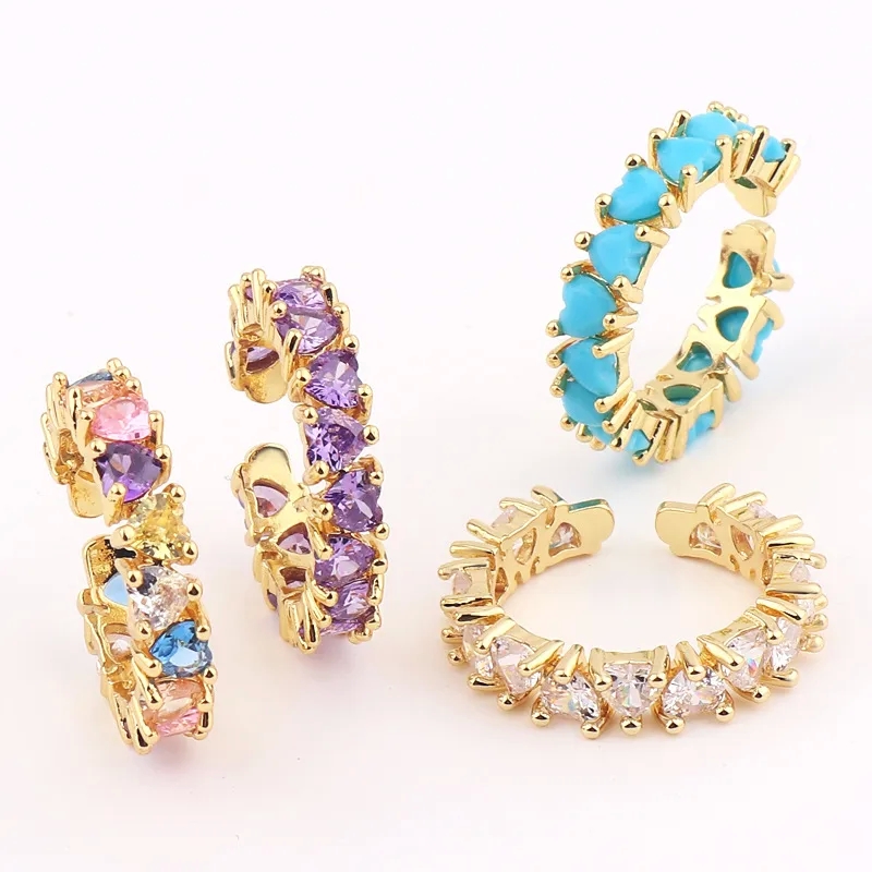 79 fine jewelry "Handmade Glamorous used fine jewelry for sale Heart-Shaped Zircon Copper Bracelets – Limited Edition Limited-Time Offer" fine jewelry canada