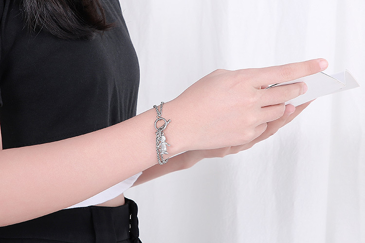 8 necklace Wholesale High-Quality Polished Titanium salt fine jewelry Steel 18K Gold Plated Bracelets | Affordable Luxury Bulk Fashion Jewelry yaniv fine jewelry