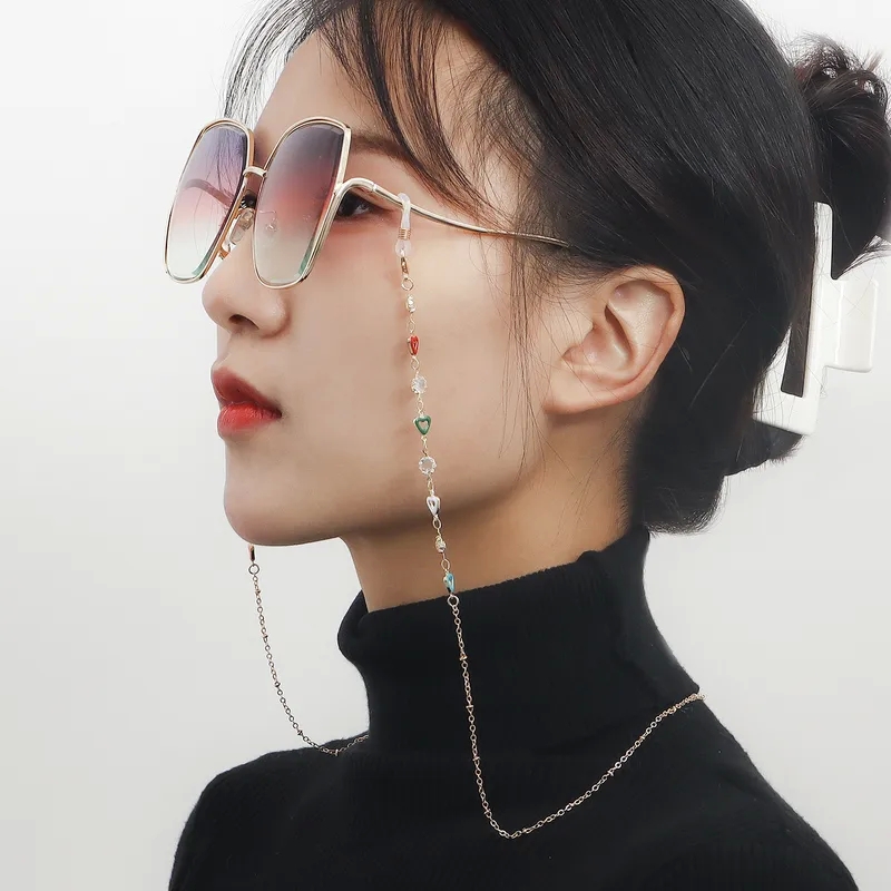 affordable luxury "Artisan-Crafted limited-time Multifunctional Heart-Shaped Metal Glasses Chain – Casual to Formal Elegance Earthy Style" exclusive offer