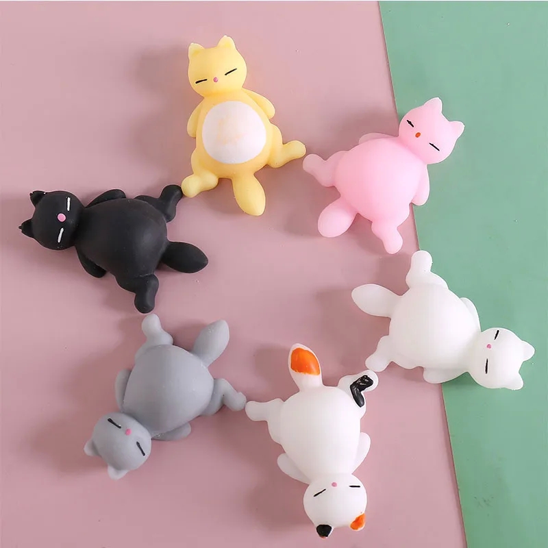 baby boys 2024 "Vintage-Inspired Rare Adjustable Rogue Cat Soft Rubber Toy – Ethically maison baby & kids Made Kids' Decompression Plaything" pure baby kids