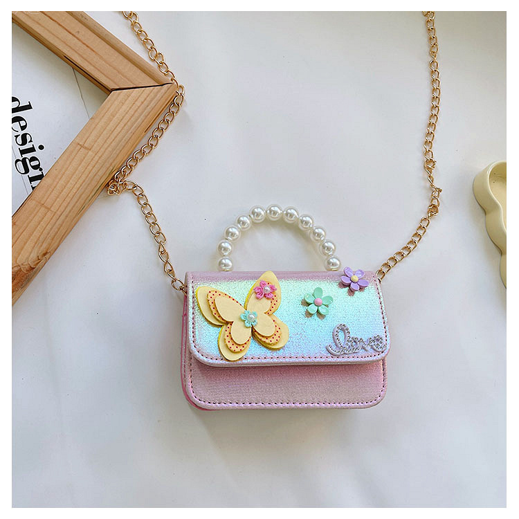 bags errita Boho-Inspired Artisan-Made Girls' Butterfly Pearl Square Flip Handbag – High-Quality & how much are bean bags Simple Elegance body cross bags