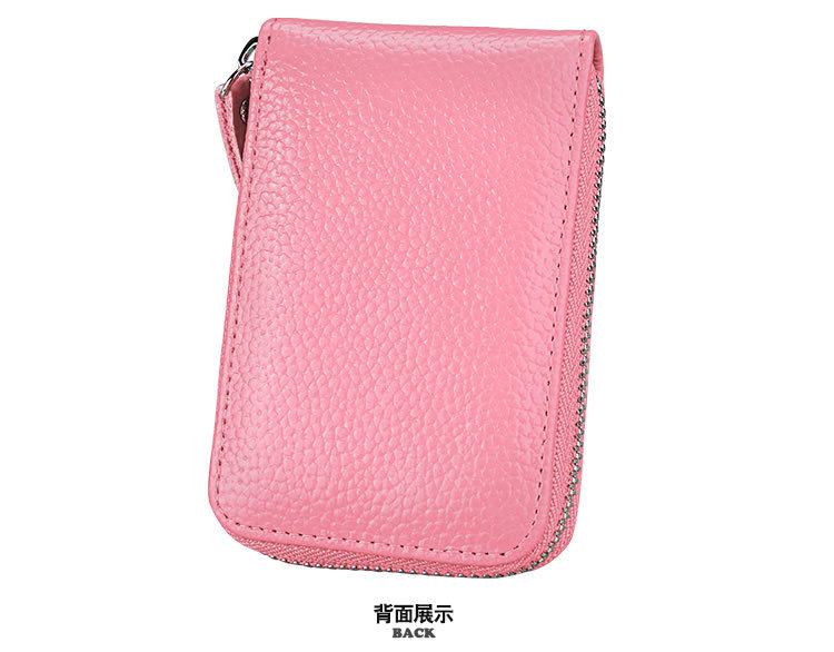 bags for women Sparkling Tarnish-Resistant Leather Card Holder - Edgy golf travel bags Multi-Function Zipper Organizer & Coin Purse bags 14x14x6