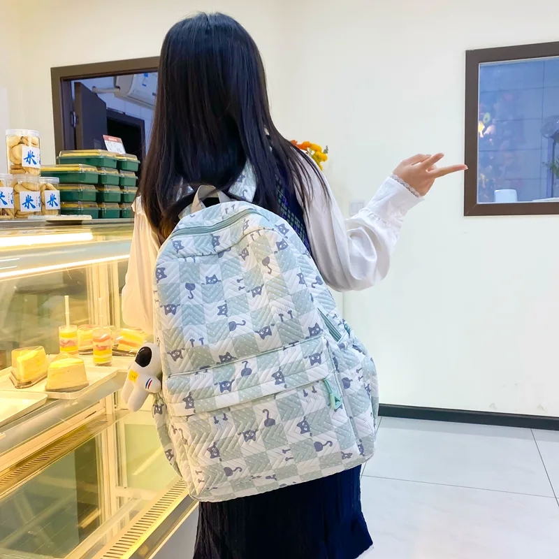 bags made in italy Eco-Friendly Minimalist Plaid Backpack – Weatherproof, Multifunctional, Unique paper bags Design for School & Daily Use 9 gallon trash bags