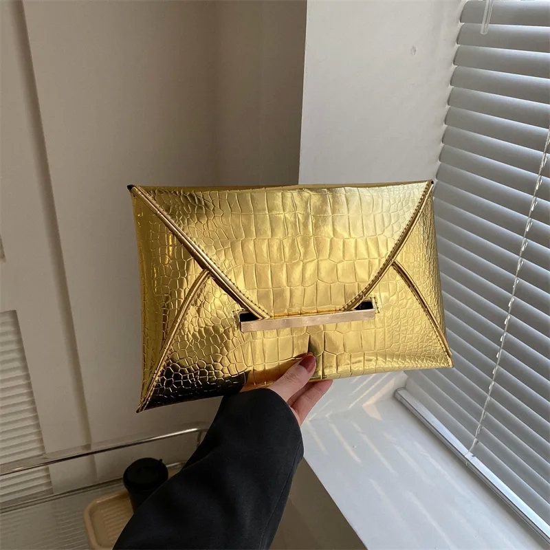 bags n bulk "Ethical High-Fashion Custom-Fit Purple Gold Silver PU bags 12x12x6 Leather Square Evening Clutch" bags jetblue