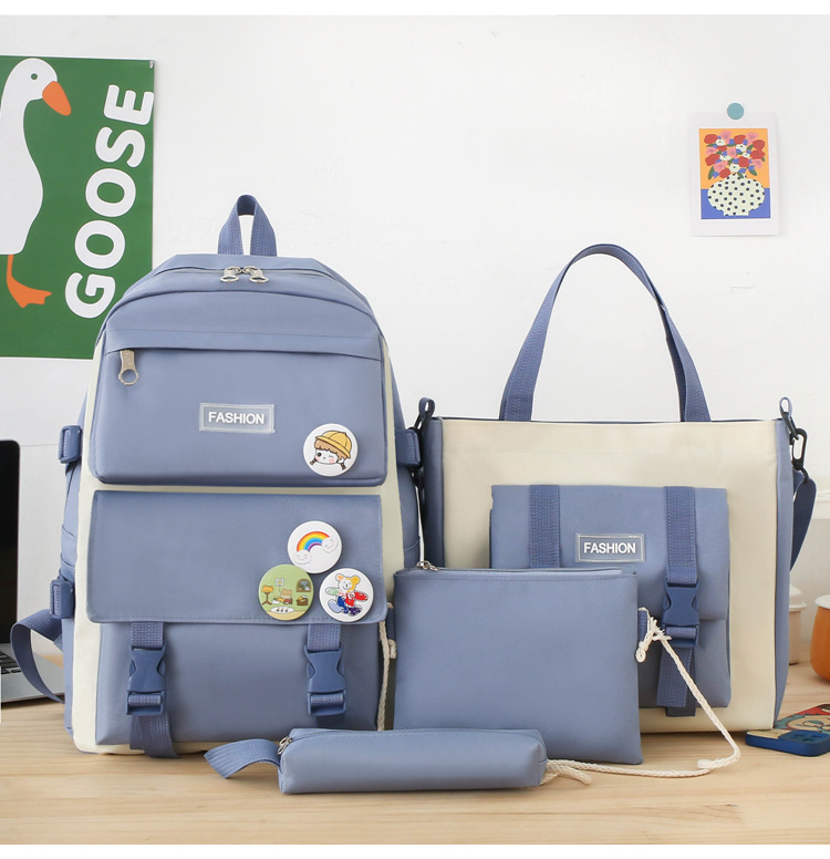 bags quality Vintage-Inspired bags set Genuine Leather Classic School Backpack – Exquisite Solid Color Casual Daily Bag for Timeless Style 31 bags