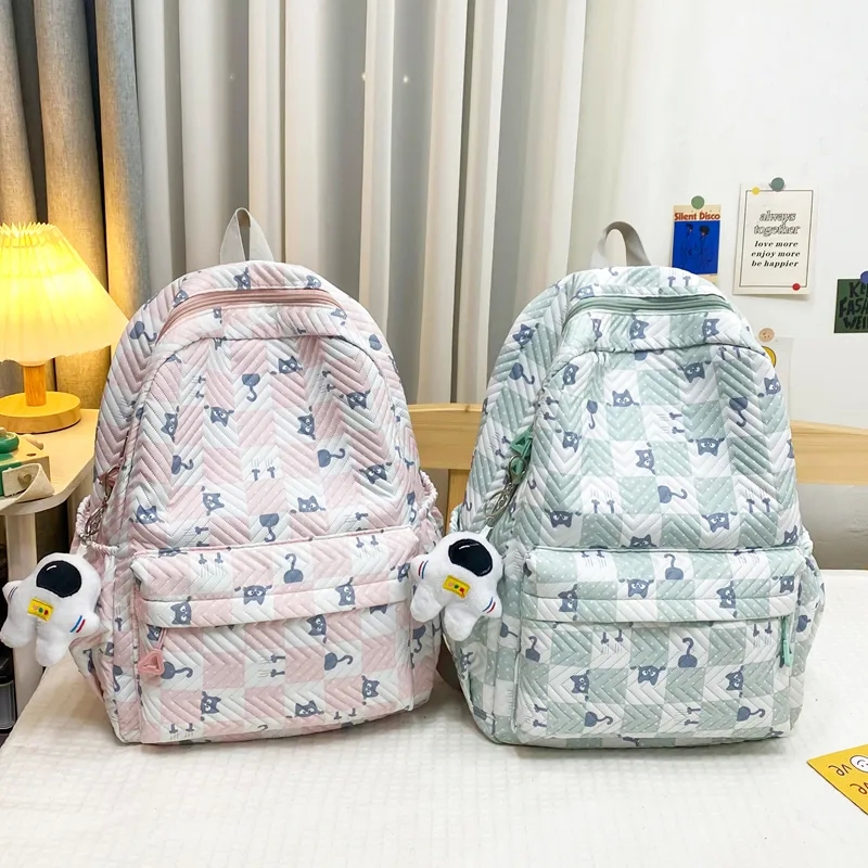 bags synonyms Eco-Friendly Minimalist Plaid Backpack – Weatherproof, Multifunctional, Unique Design for School & nappy bags Daily Use bags in progress