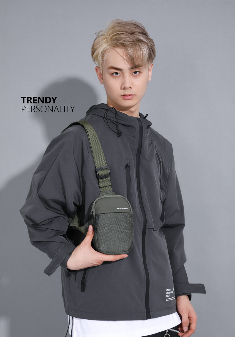 bags ygshoes188.com Eco-Chic country road bags Upcycled Nylon Fanny Pack for Men – Non-Toxic & Affordable Solid Color Zipper Waist Bag bags 90s