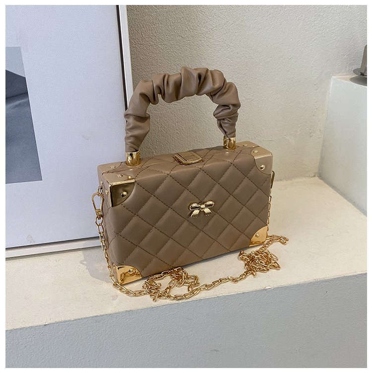 bags ysl Wholesale Modern Women's Medium PU bags 31 catalog Leather Chain Bag – Rare Refined Elegance, Square Lock Clasp, All-Season Style bags suspension