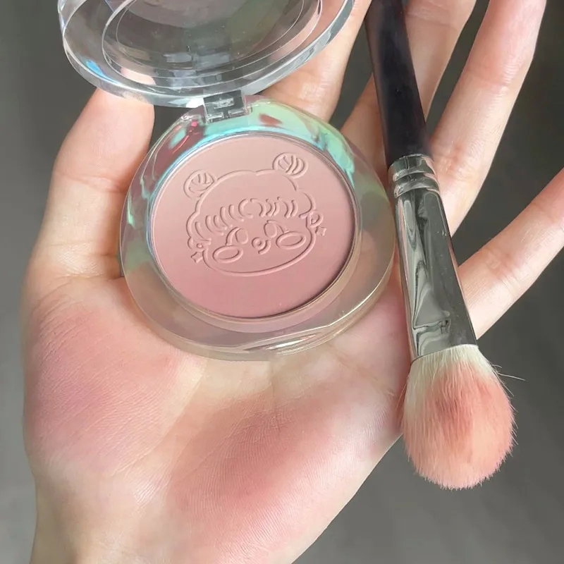 beauty 4 7 "Boho Chic Solid Color Plastic Blusher – Casual Glam Makeup Essential Classic ck beauty & health collections Design for Effortless Style" syndeo beauty health