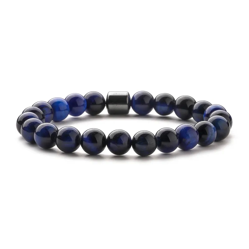 best men's jewelry 2023 "Delicate red coral men's jewelry Geometric Turquoise Howlite Tiger Eye Beaded Unisex Bracelets – Tailor-Made Festival Streetwear" men's jewelry white gold