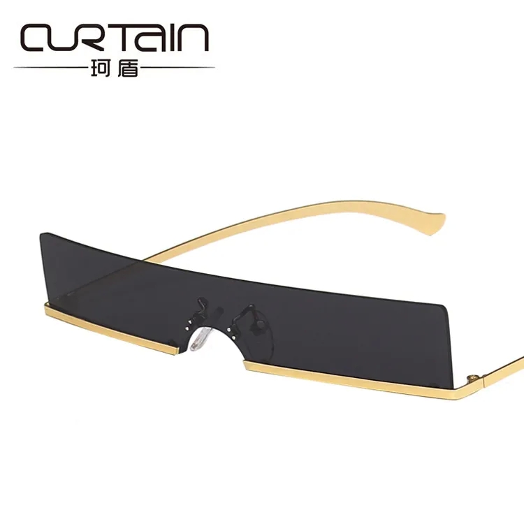 classic design Wholesale Minimalist Metal Frame Sunglasses - Non-Toxic Unisex Small Square refined elegance Punk Style for Party Wear formal