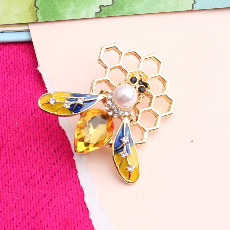 dendy fashion accessories ltd "Hand-Engraved Bee Alloy Rhinestone Brooch – Affordable Luxe fashion accessories learning module grade 10 Everyday Jewelry Exclusive Wholesale Deal" fashion accessories definition