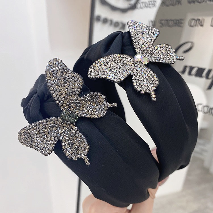 diamante hair accessories Wholesale Durable Vintage Butterfly Headband - hair accessories curly hair Masculine 3D Design for Timeless Style hair accessories drawing reference