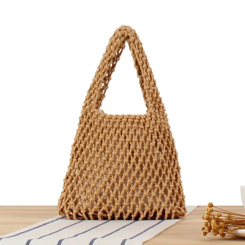 new look bags "Bold Boho Vintage parfois bags Hollow Square Straw Bag - Limited-Time Wholesale Solid Color Tote" bags 50l