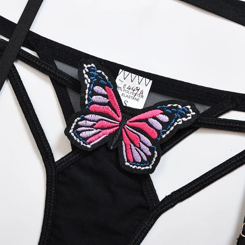 egyptian women clothing "Custom-Fit Shiny Butterfly Bowknot Lingerie – Vibrant & women's 8x clothing Romantic Tailor-Made Design" women's 5xl clothing