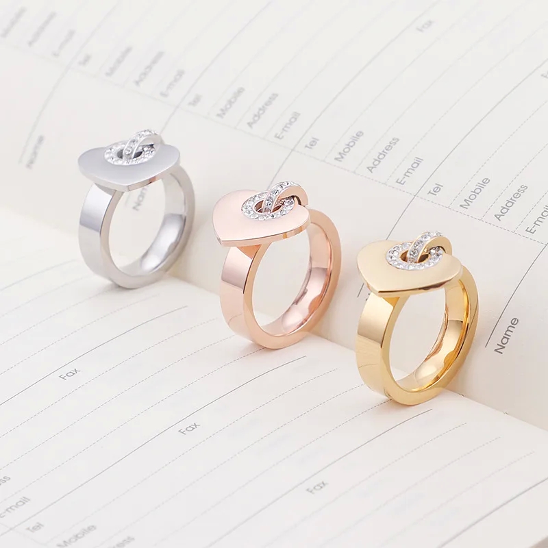 emerson fine jewelry "Handmade Sparkling 18K Gold Plated fine jewelry fidget ring Titanium Steel Heart Pendant – Affordable High-Fashion Jewelry" bailey's fine jewelry zoominfo