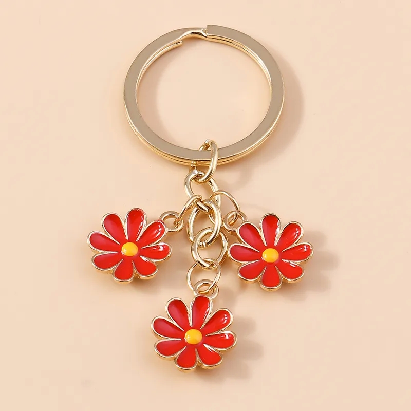 enhance fashion accessories (joondalup) photos Luxury Earthy Daisy Alloy Plated Keychain Pendant - Sleek fashion accessories shippers association High-End Branded Design 1pc Wholesale history of fashion accessories