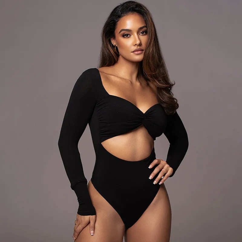 essentials women's clothing Eco-Chic Glossy Bodysuits | Recycled Streetwear with Contrast Binding | Branded women's clothing victorian era Women's Fashion women's clothing 40 years