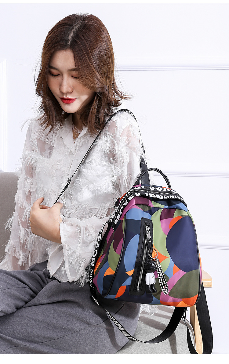 eye bags causes Vintage Eco-Friendly Luxury Waterproof Anti-Theft Women's Backpack – Tailor-Made, Gift-Ready 5 bags slang Color Block Design colette bags