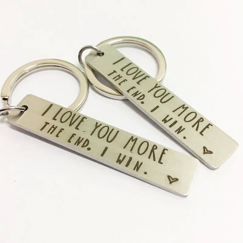 fashion accessories business ideas "Retro Edgy Hypoallergenic Stainless Steel Couple Keychain – Wholesale Long fashion accessory videos Letter Gift" victorian fashion accessories