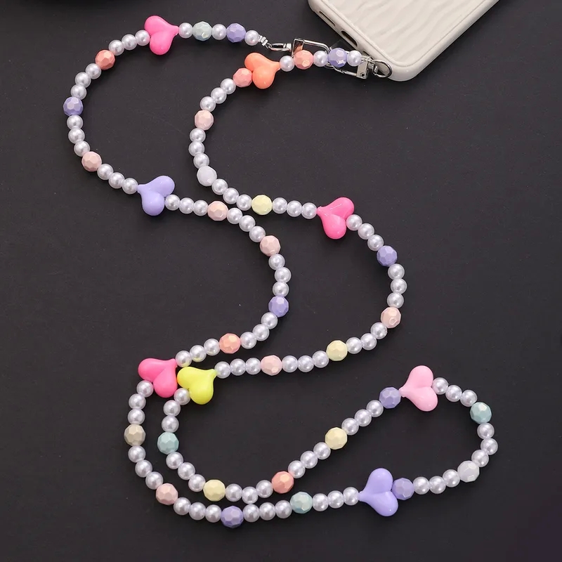 fashion accessories starting with z Antique Minimalist Adjustable men's fashion accessories list Heart Beaded Phone Chain - Quick Varnish Finish, Wholesale Sweet Flower Design fashion accessory vendors