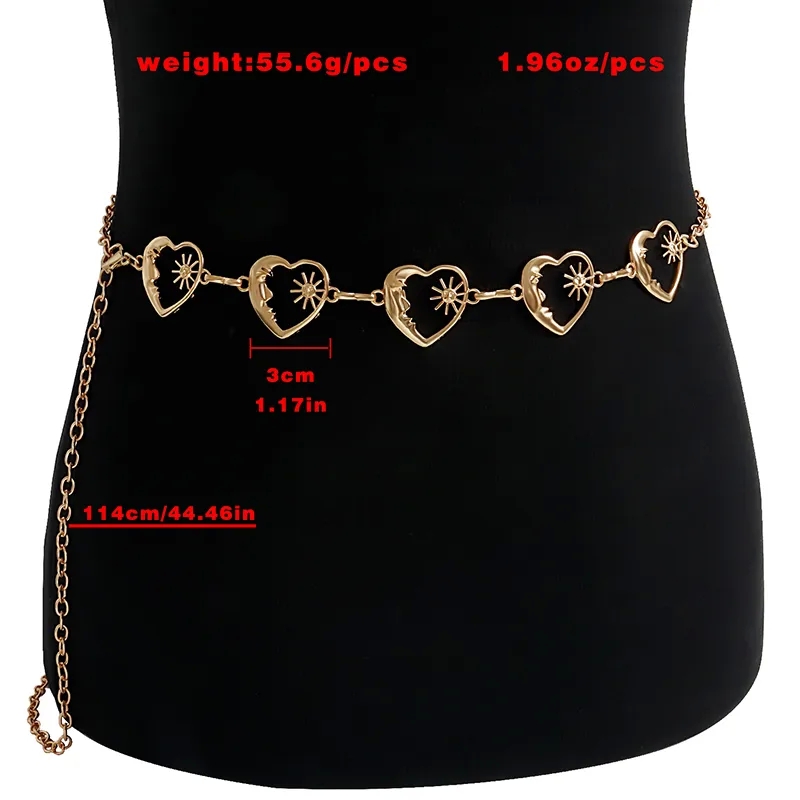 fashion jackson jewelry "Artisanal Premium Heart-Shaped Alloy Hollow Waist Chain – Playful & Exclusively fashion jewellery 916 Crafted Women's Jewelry" fine jewelry vs fashion jewelry