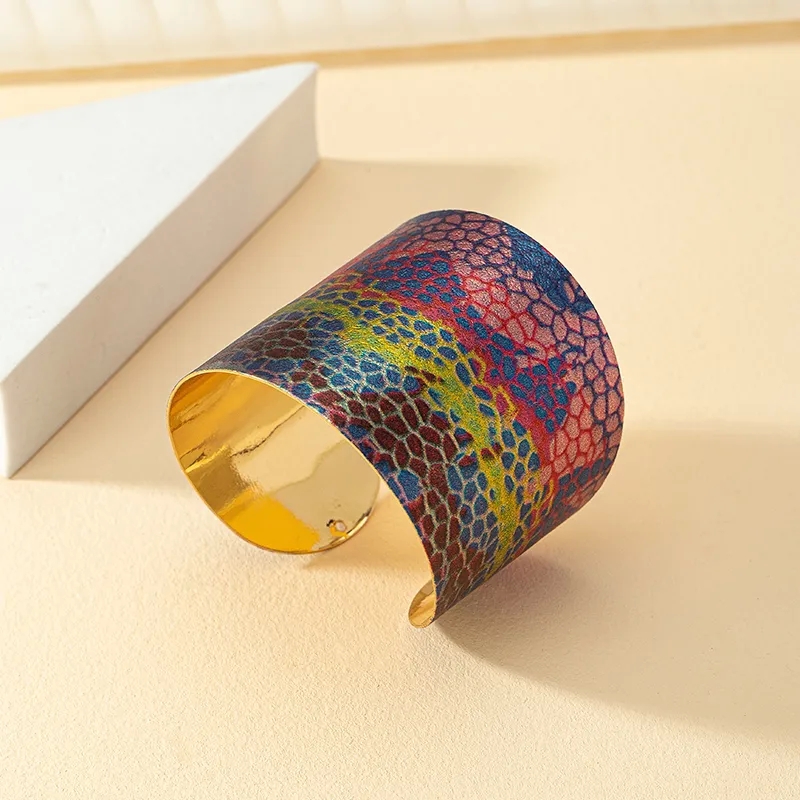 fashion jewellery york "Exclusive Retro Snakeskin Leopard Alloy fashion jewelry in usa Bangle – Personalized Romantic Craftsmanship for Women" zipper jewelry fashion