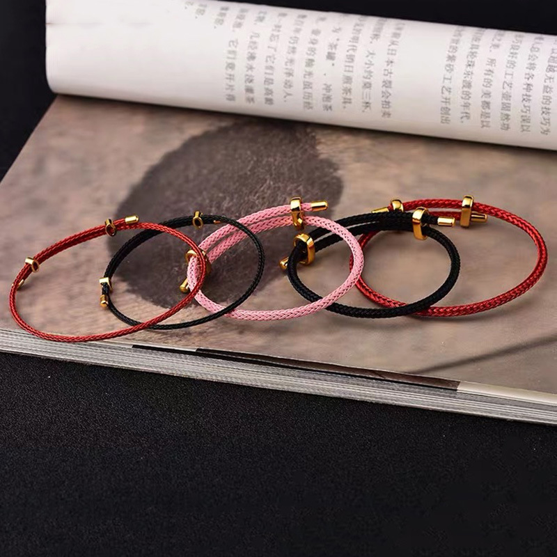 fashion jewelry delhi Minimalist Bohemian Round Steel Braid Bracelets - Ethnic Chic belk fashion jewelry Unisex Accessories fashion jewellery 2023