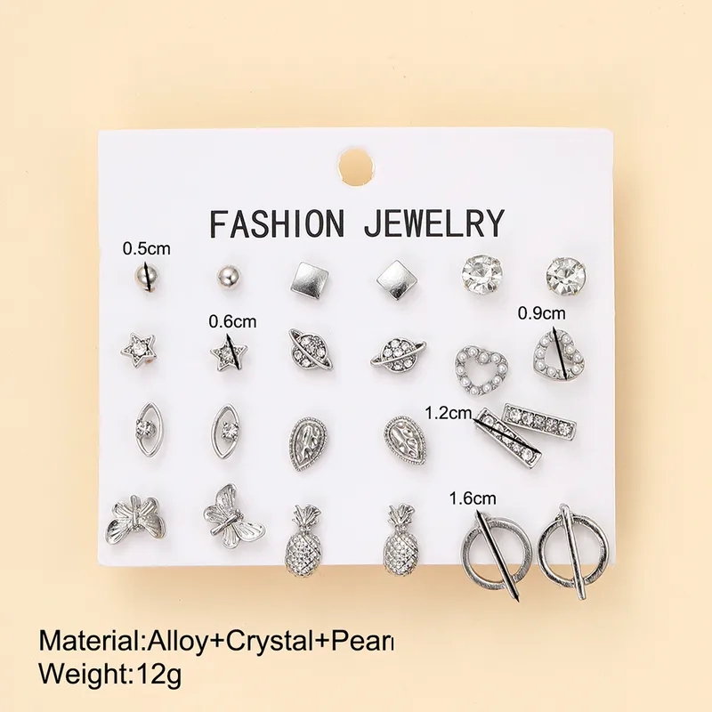 fashion jewelry fashion jewelry sets "Wholesale Lightweight Geometric Pearl Rhinestone Stud Earrings – Vintage Charm Festival Fashion viennois fashion jewelry company limited Fast Shipping" fashion jewelry repair