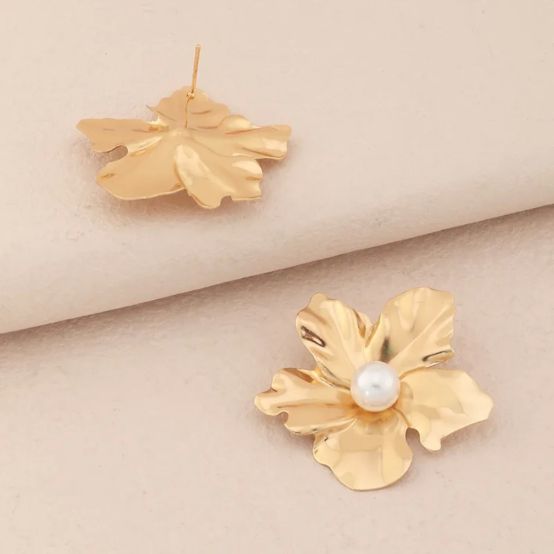 fashion jewelry kendra scott "Personalized Safe Metal Flower Stud Earrings – Simple Elegance Wholesale givenchy fashion jewelry Design" fashion jewelry india online