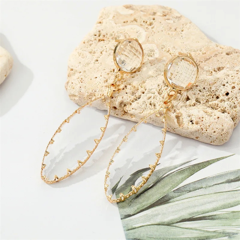 fashion jewelry online shopping "Wholesale Retro Geometric Alloy Glass Drop Earrings fashion jewelry hashtags – Sleek Feminine Timeless Elegance" size 7 fashion jewelry