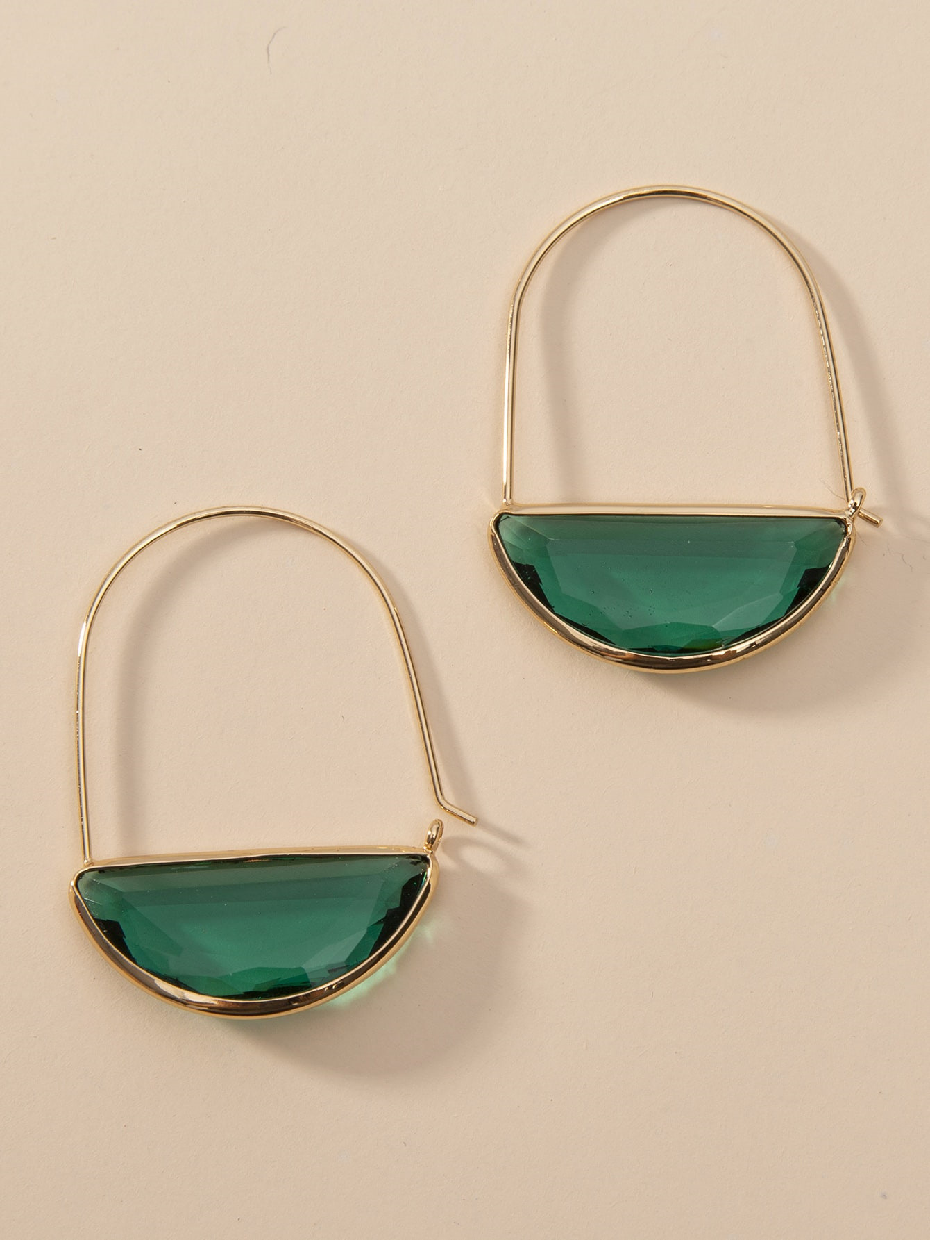 fashion jewelry stores near me Wholesale Discounted Classic Semicircle Crystal Earrings mm fashion jewelry – Exquisite, Colorful, Simple Elegance for Women fashion jewelry at macy's