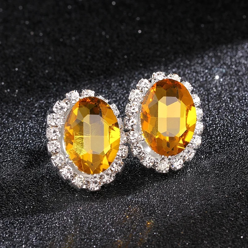 fashion jewelry tarnish "Vibrant Grunge traci lynn fashion jewelry Chic: Premium Blue Crystal Alloy Diamond Stud Earrings for Women" fashion jewelry distribuidor