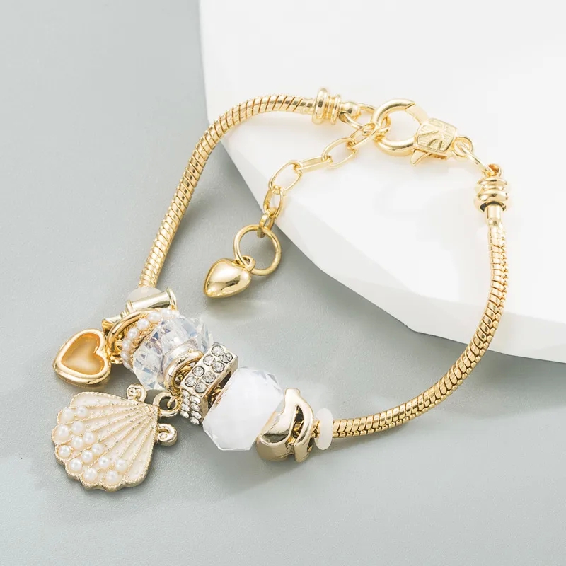 fashion jewelry websites "Romantic Personalized Gold-Plated justop fashion jewelry Heart Rhinestone Bracelet – Premium Stainless Steel Discounted Wholesale" costume jewelry zirconia