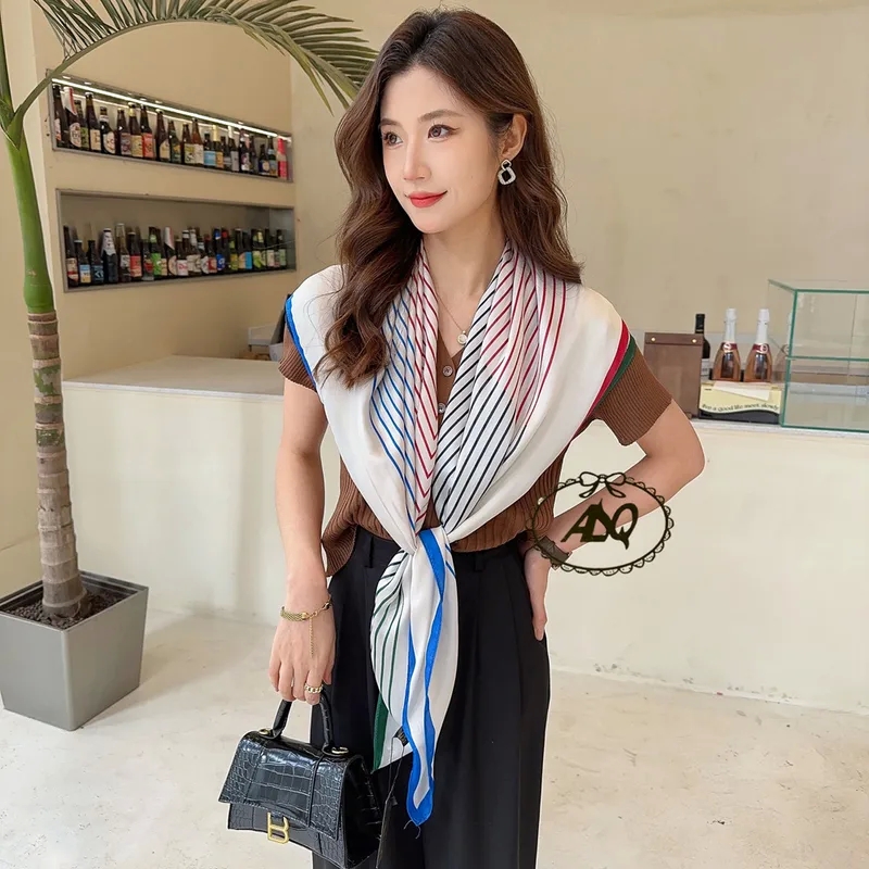 fashion show accessories "Artisanal Elegance: fashion accessories retail Glistening Brocade Silk Scarves – Sophisticated Everyday Jewelry Gift-Ready for Women" voyage tan and black fashion accessories