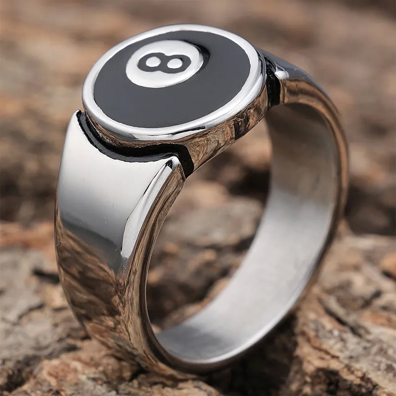 14k gold men's jewelry Eco-Chic Retro quiet luxury men's jewelry Punk 304 Stainless Steel Unisex Rings – Sustainable Minimalist Formal Design quotes for men's jewelry