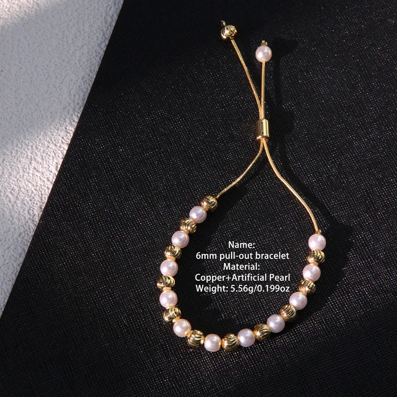 fine jewellery trends 2024 "Limited Edition Vintage Charm 18k Gold Plated Pearl Bracelet – Timeless fine jewelry for little girl Polished Streetwear Jewelry for Women" hermes fine jewelry