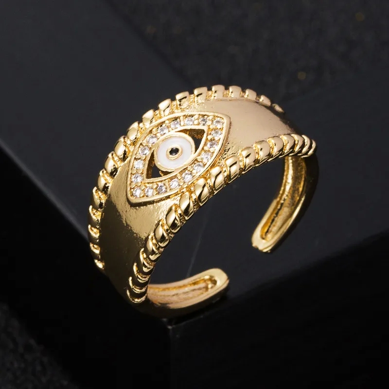 fine jewelry buyers near me "Boho Waterproof Gold-Plated Devil's Eye Adjustable Ring fine jewelry repair near me – Exclusive Gift-Ready Casual Jewelry" fine jewelry advent calendar