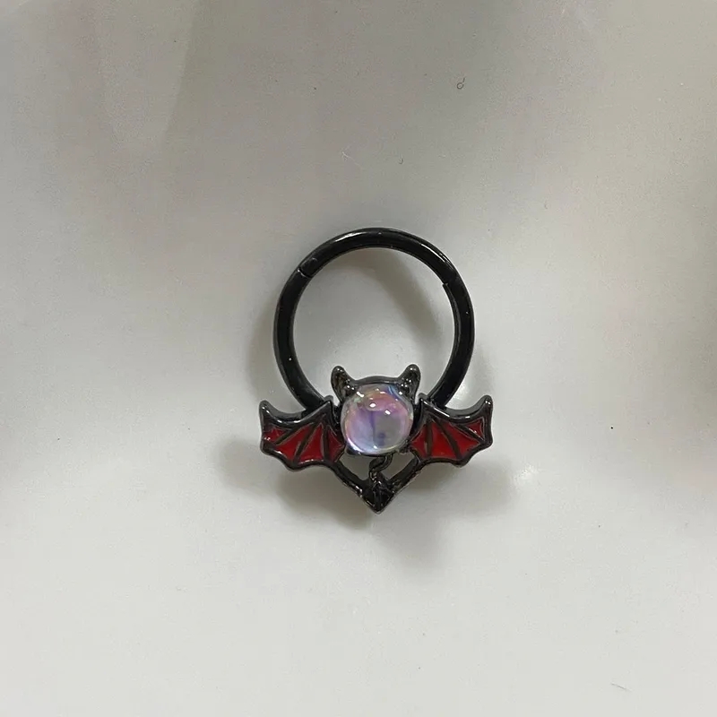 fine jewelry for nurses Exclusive Recycled Stainless Steel Animal Nose fine jewelry consignment near me Ring - Titanium Gold Silver Plated Formal Vacation Style black friday fine jewelry sale
