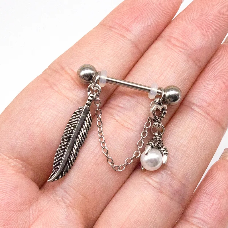 fine jewelry jobs near me Luxury Elegant Hip-Hop Roman fine jewelry uae British Style Heart-Shaped Stainless Steel Rhinestone Nipple Ring Scratch-Resistant Gold-Plated rivard fine jewelry