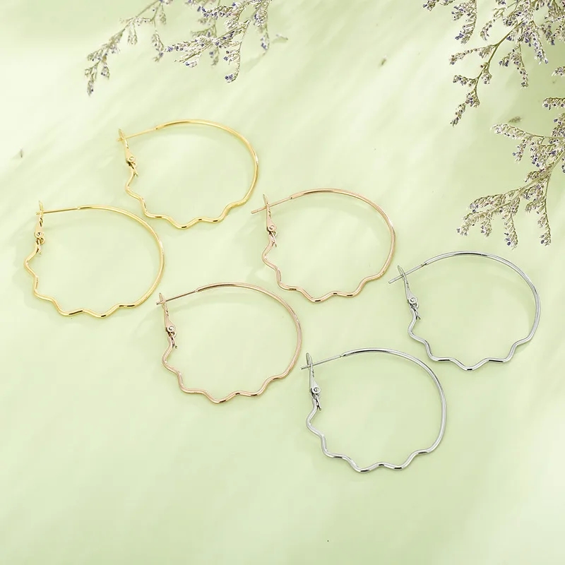 fine jewelry stores near me "Affordable Bohemian omega fine jewelry Geometric Titanium Steel 18K Gold Plated Earrings – Ethically Made Celebrity Style" fine jewelry x ring