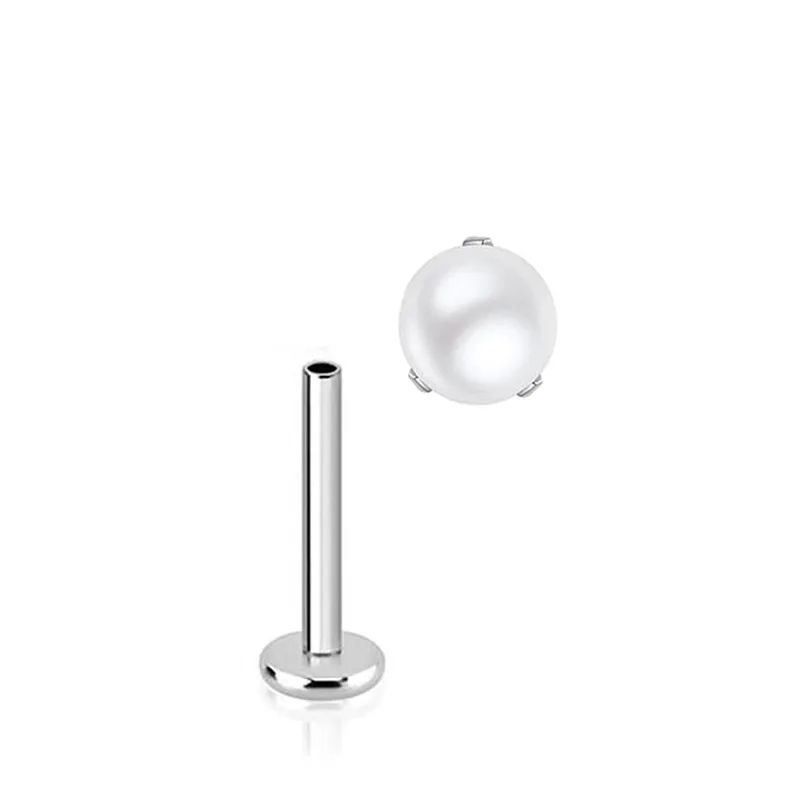 allen's fine jewelry grenada ms "Statement Waterproof Tropical Titanium Lip Rings with Pearl Inlay – dimo fine jewelry Affordable Luxe Fashion Jewelry" oro italia fine jewelry