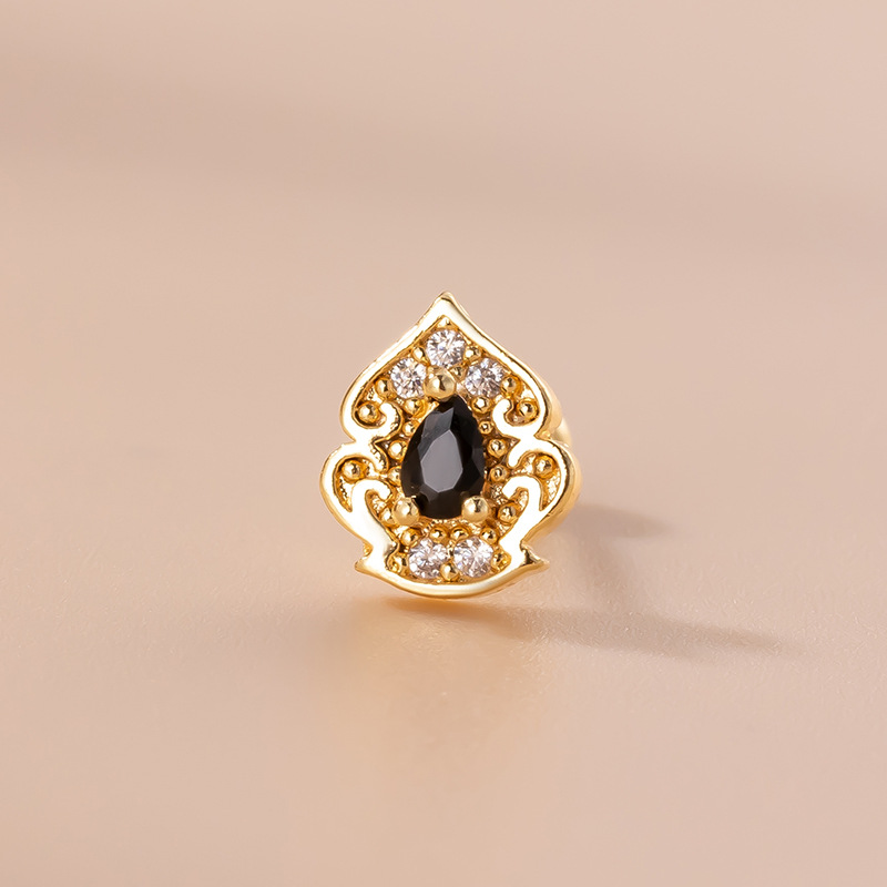 fine jewelry walmart Artisanal lee ann's fine jewelry Shiny 316L Stainless Steel Ear Cartilage Rings & Studs with Zircon Inlay, Custom-Fit for Formal Elegance ember fine jewelry