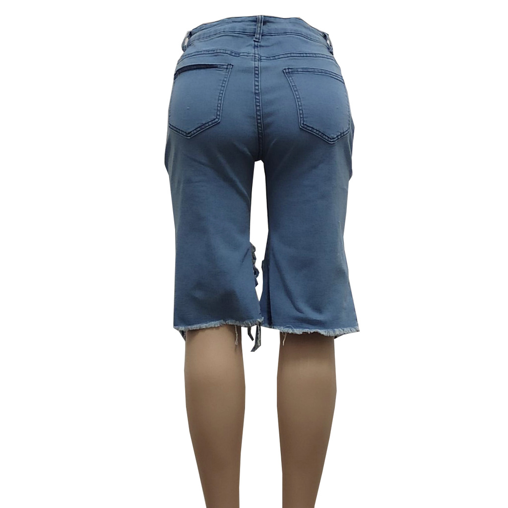 french style women's clothing Wholesale Women's Quick-Dry women's clothing young nsw Sophisticated Knee-Length Straight Jeans with Polished Finish for Daily Formal Wear qvc women's clothing