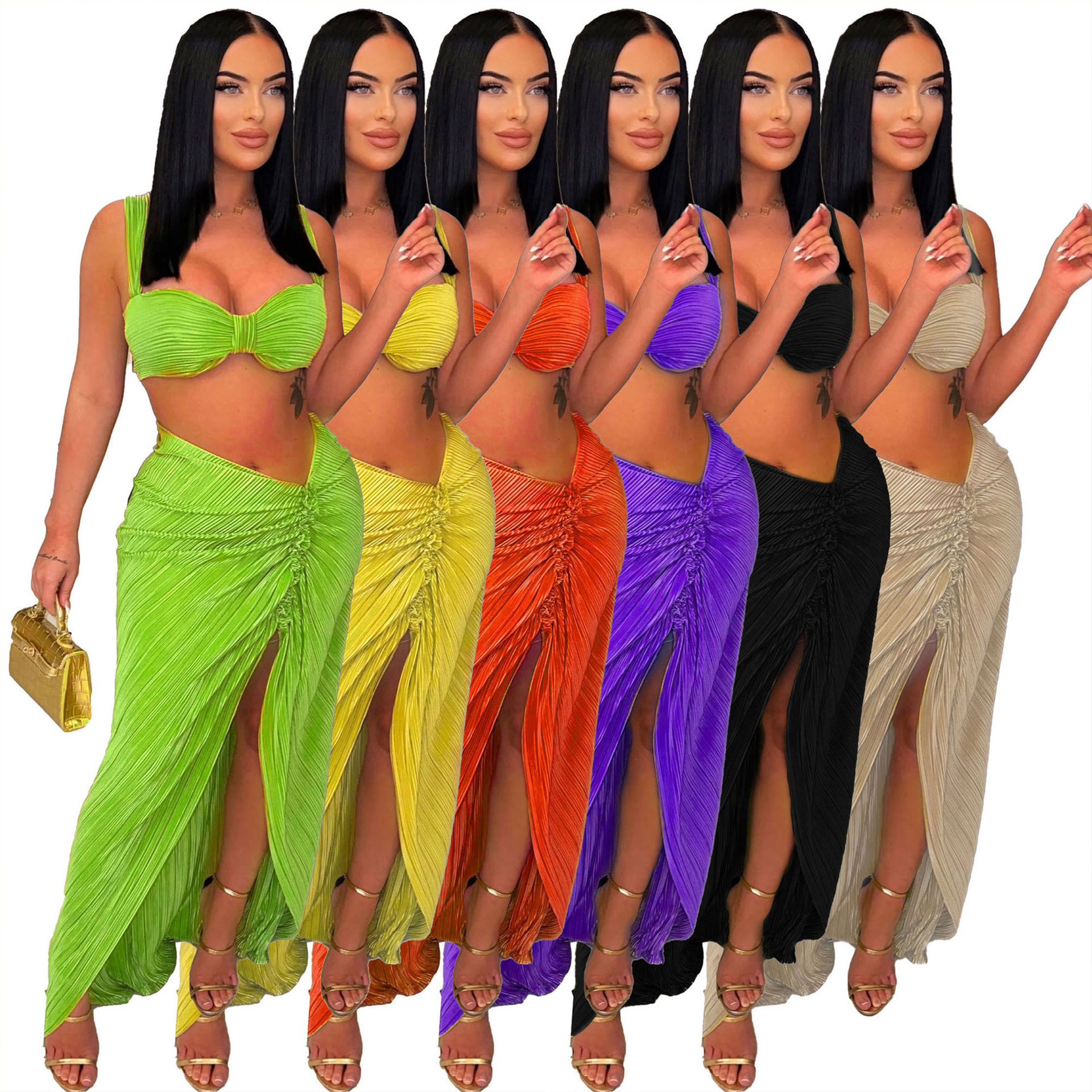 gap women's clothing Wholesale Branded Antique-Inspired Tailor-Made Women's women's clothing tops 50D All-Light Fabric Skirt Sets – Personalized Gift women's dresses 00