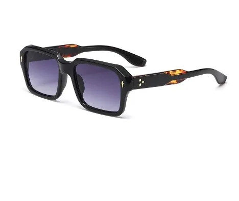 glistening "Retro Gradient classic design Resin Square Sunglasses – Waterproof Rare Affordable Luxury for Men" statement piece